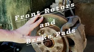 How to replace 1999 Toyota Avalon XLS Front Rotors and Brakes
