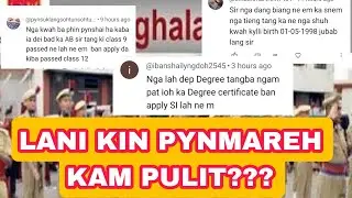 Lano kin pyn mareh?? Ngam pat ioh degree certificate long ne em ban apply SI