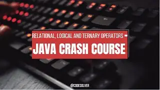 #relational ,#logical and #bitwise #operators in Java || JAVA CRASH COURSE|| 08