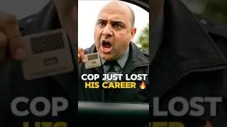 Officer had no idea who he stopped 🔥