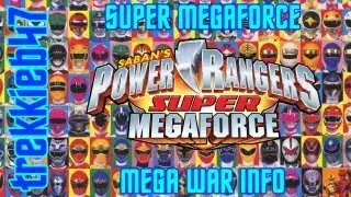 Trekkieb47 vlog - [SPOILERS] New Power Rangers Super Megaforce Mega War info