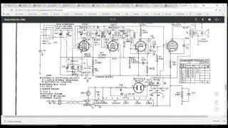 Bendix 526A 5-ламповый радиоприёмник. Видео №3. Руководство по обслуживанию.