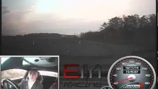 Gary McLachlan of Vonderbrand driving a Lamborghini