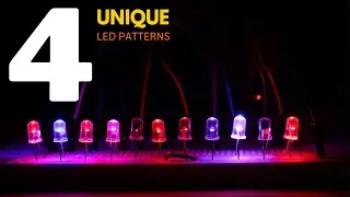 4 Unique Arduino LED Pattern | Arduino LED effect | Arduino LED Pattern Project