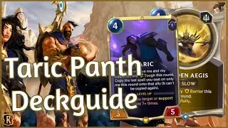THE BEST MIDRANGE DECK! Your guide to Taric Pantheon | Legends of Runeterra