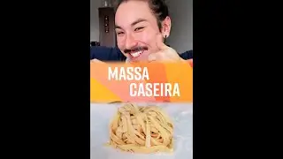COMO FAZER MASSA FRESCA CASEIRA #shorts
