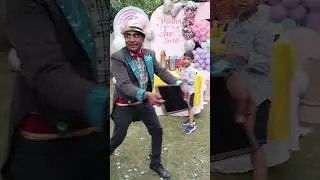 Birthday party 🎉 Magician Haroon Pasha #magical #funny #magic #birthday #comedy