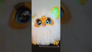 Gold Glam Furby Unboxing #shorts #furby #tatothepotato