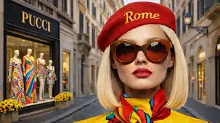 Roma Street Style: Post-Holiday Sales, Rome Never Stops