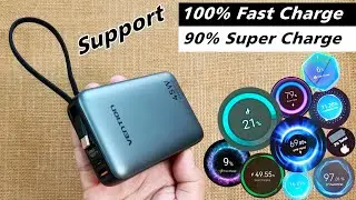 Tes Powerbank Vention Dash PowerPro 45w 20000mAh CCC | TurboCharge | SuperVOOC | Laptop | PD PPS SCP