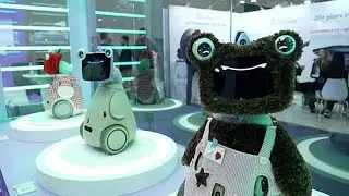 Роботы произвели фурор на выставке Consumer Electronics Show в Лас-Вегасе