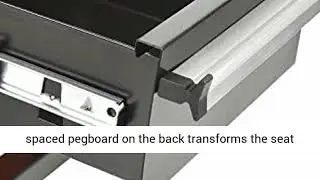 AA041 Creeper Seat Tool Box with Storage, Mechanics Roller Seat with drawers. 300 lb capacity.