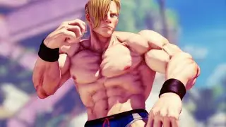 ED (Valentine's Swimwear) vs RASHID (Story) - CPU vs CPU - Street Fighter V Champion Edition MOD