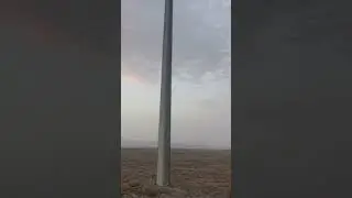 Barren Earth touching Colourful Cloudy Sky | Quetta