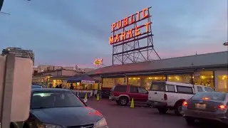 Surrey to Seattle | Seattle Downtown | Family Vlogs | Canada Vlogs | Pike Place Market