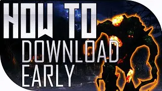 Black Ops 3 How To DOWNLOAD ECLIPSE DLC EARLY - Download Size - New Trophys
