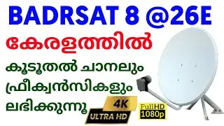 4K Channel | badrsat 26e channel list | badrsat 26e strong tp | badrsat 26e dish setting malayalam