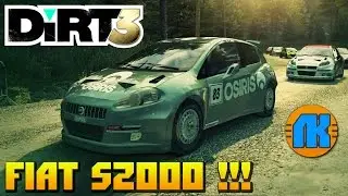 Dirt 3 \ FIAT S2000 НА РУЛЕ LOGITECH G27 \ ЛУЧШИЙ РАЛЛИЙНЫЙ АВТОСИМУЛЯТОР !!!