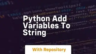 python add variables to string