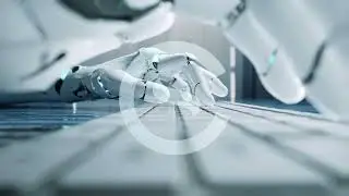 AI Robot Touching A Keyboard Extended Workshop Animation Natural Language Processing