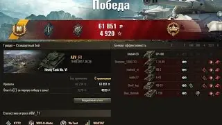 Heavy Tank No. VI - World of Tanks - Мастер - Тундра