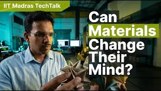 IIT Madras professor's breakthrough finding on origamic materials. #TechTalk