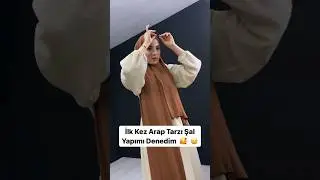 arap tarzı şal bağlama