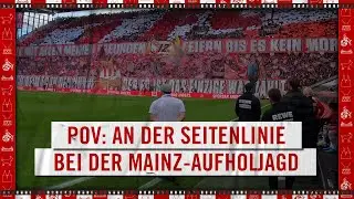POV: An der Seitenlinie mit Steffen BAUMGART | Bundesliga | 1. FC K&ouml;ln vs Mainz 05