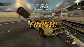 Прохождение FlatOut Ultimate Carnage #93 | Shaker | Canal Special Derby Cup