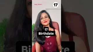 17 Birthdate #numerology #numbers #occult