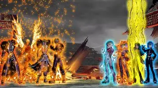 [KOF MUGEN] TEAM KRIZALID VS TEAM KULA