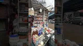 Gariahat￼ crockery&rsquo;s items #minivlog #shorts #minivlogshorts #gariahatmarket#tending