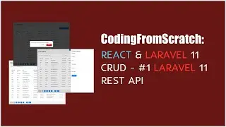 React and Laravel 11 CRUD - #1 Laravel 11 REST api
