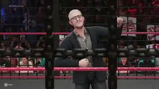 Major Upset as Gary Lineker BEATS Clark Violence in The Elimination Chamber (WWE)