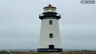 To be a lighthouse. I can't take credit for the photo