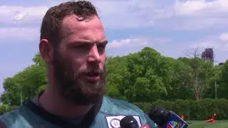 Eagles Press Pass: TE Dallas Goedert (5/11/18)
