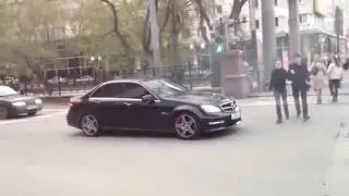 Mercedes-Benz C6.3 AMG drift (дрифт)