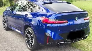 2021 BMW X4 M Competition LCI 3.0 R6 375kW stock 0-100 kmh acceleration with dragy