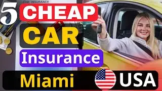 5 Best Cheap Car Insurance Companies in Miami, Florida (2025) | Save Big on Auto Coverage!