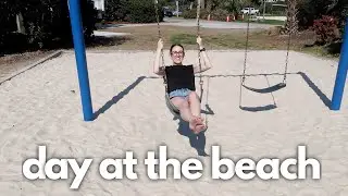 day in the life: CHARLESTON BEACHES IN THE WINTER | Katie Carney