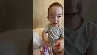 So hilarious !! This generous baby is feeding his indonesian Grandma
