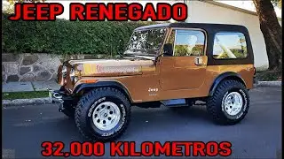 Jeep Renegado Cj7 1983. solamente  32,000 kilómetros. totalmente original. cazadores de clásicos