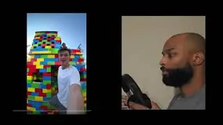 ARCHITECT REACTS | GIANT LEGO HOUSE TOUR PT 2 (Secret room) | Carter Sharer Shorts