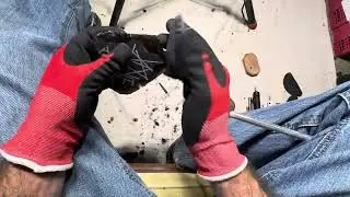 #201 Obsidian Slab Knapping. #flintknapping #arrowheads #obsidian #art 