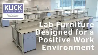 Laboratory Furniture Design - Drone Fly-through