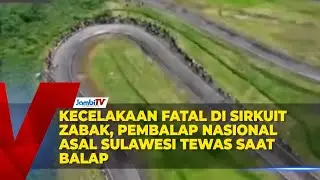 KECELAKAAN FATAL DI SIRKUIT ZABAK, PEMBALAP NASIONAL ASAL SULAWESI TEWAS SAAT BALAP