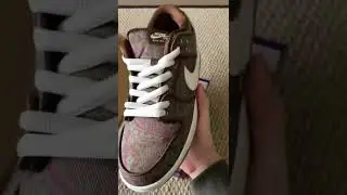 SB DUNK LOW PRO PAISLEY UNBOXING