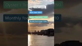 LIVING COST IN LONDON 🇬🇧 🤯💸