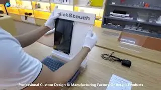 RECHI |Custom Counter Acrylic Display Factory| Acrylic Keyboard Retail POS Display Stand Rack