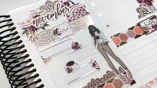 Plan with me November 2020 Dashboard | The Sweet Planner